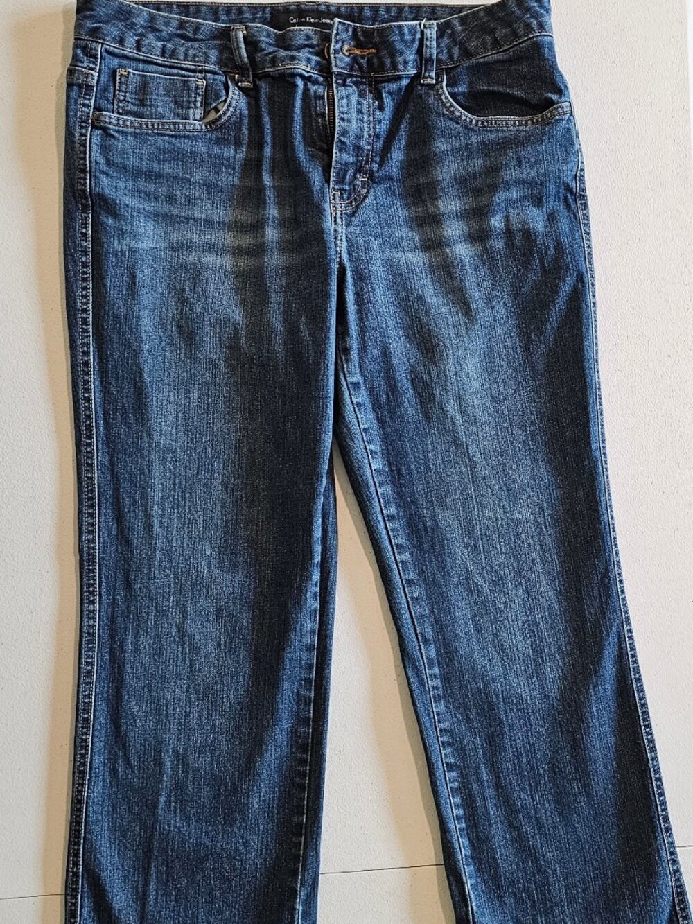 Calvin Klein Women's blue jeans | Size 14 | 5 pockets, medium wash